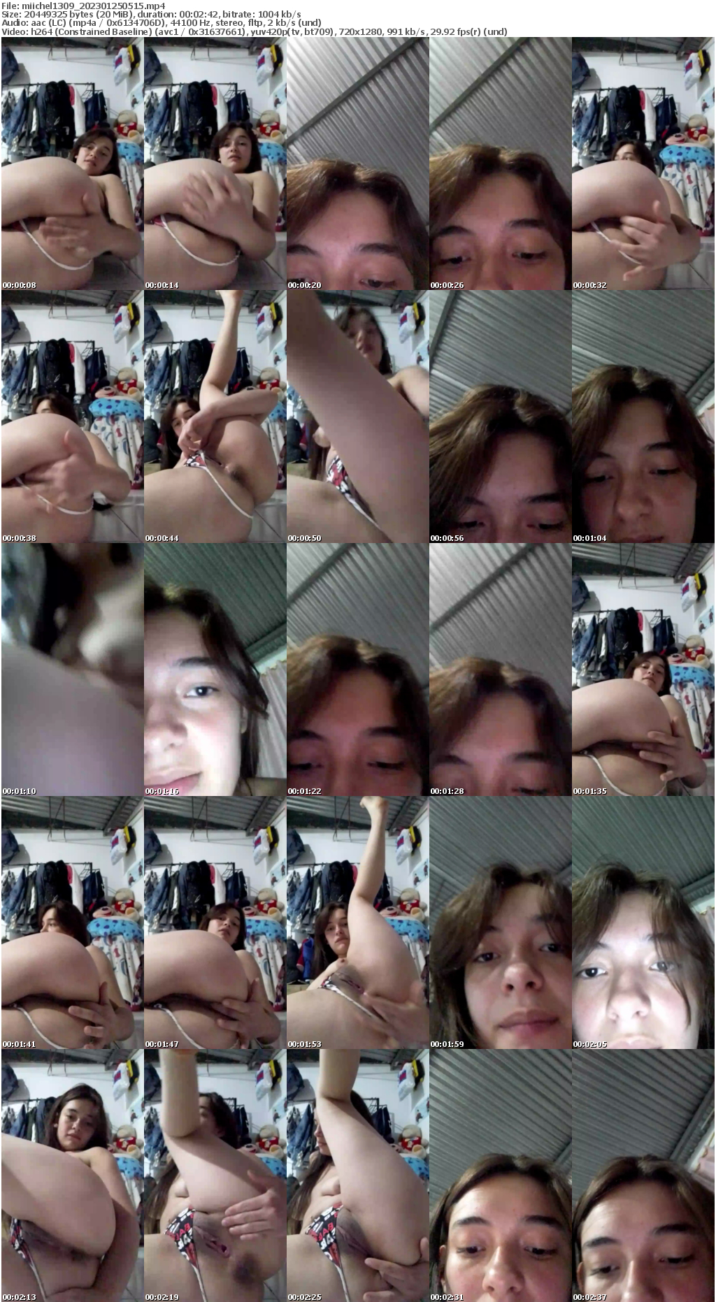 Preview thumb from miichel1309 on 2023-01-25 @ cam4