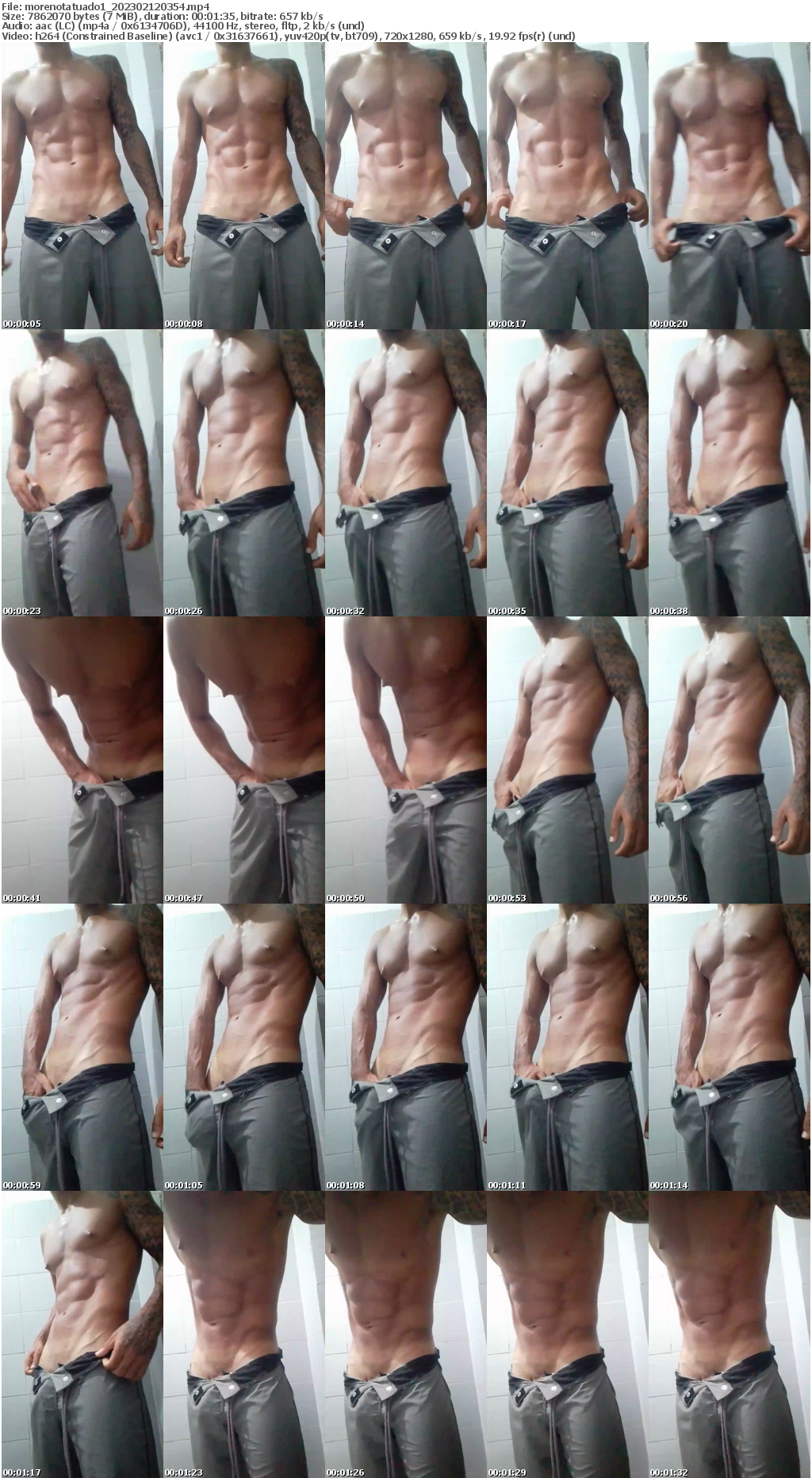Preview thumb from morenotatuado1 on 2023-02-12 @ cam4