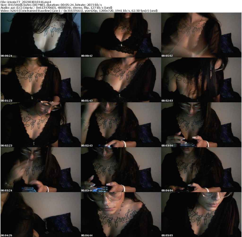 Preview thumb from izisnix77 on 2023-03-01 @ cam4