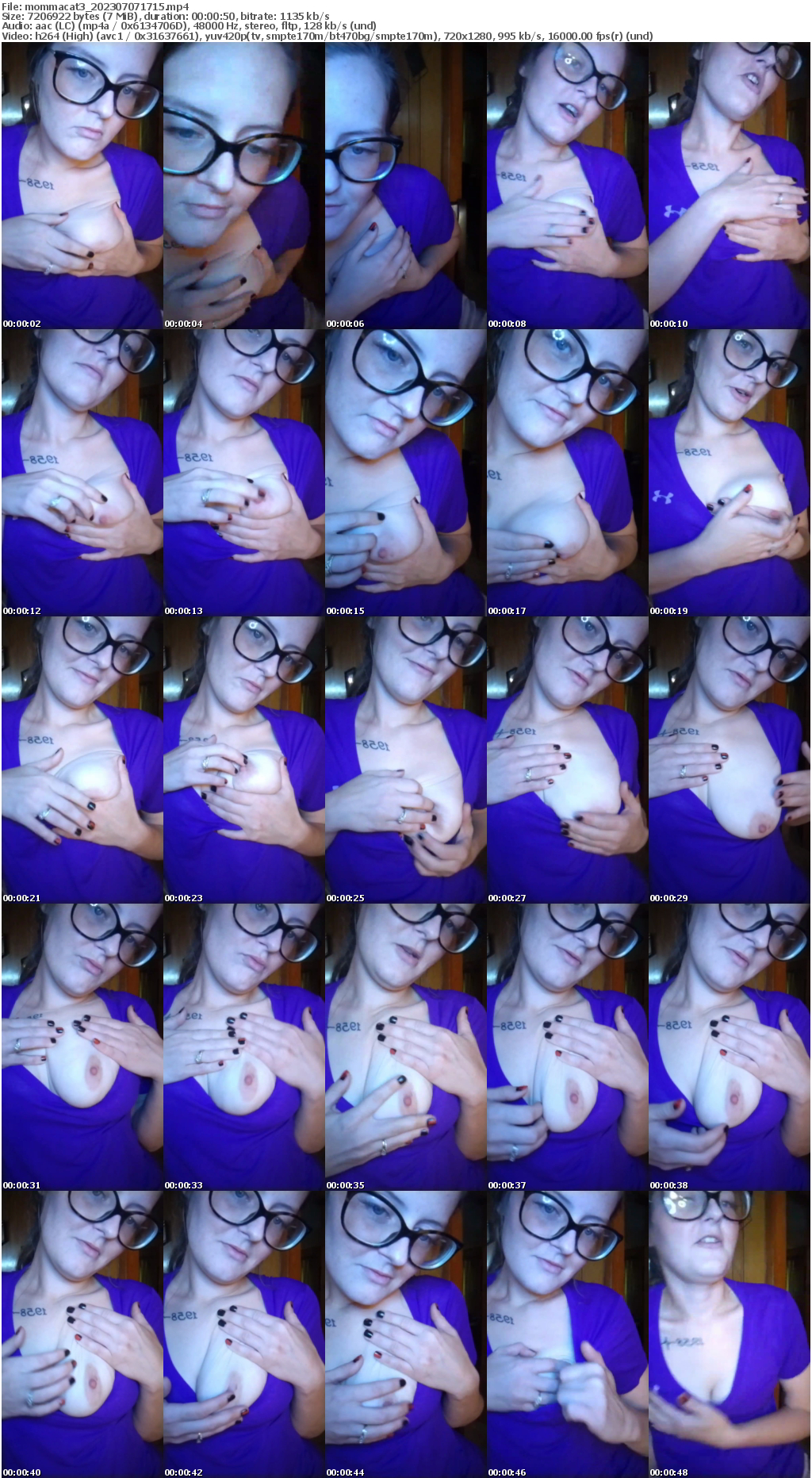 Preview thumb from mommacat3 on 2023-07-07 @ cam4