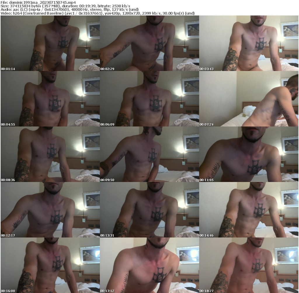 Preview thumb from dominic1991ma on 2023-07-15 @ cam4