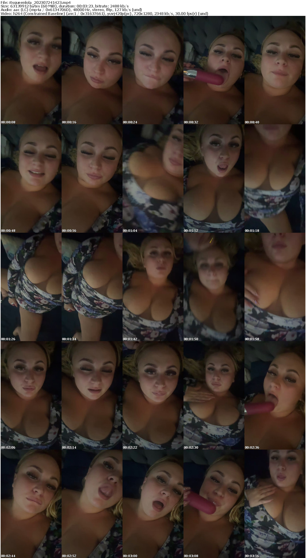 Preview thumb from itsqueenlola on 2023-07-24 @ cam4