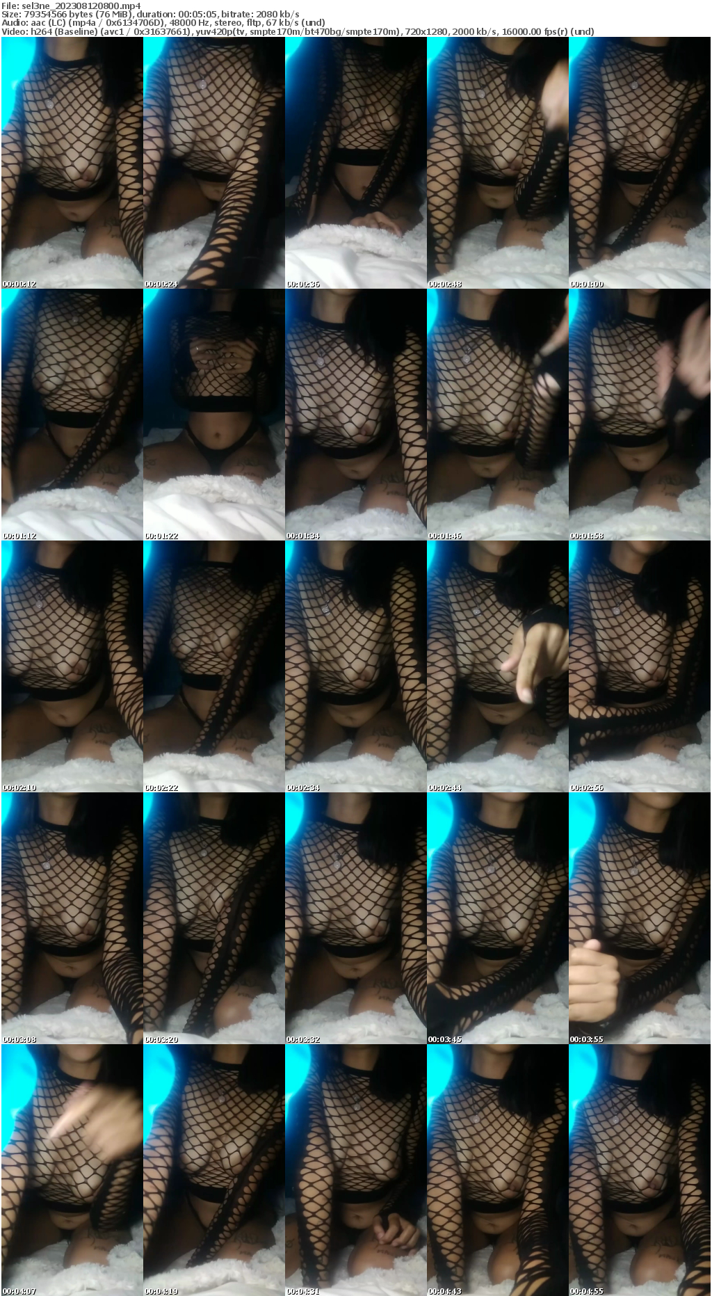 Preview thumb from sel3ne on 2023-08-12 @ cam4
