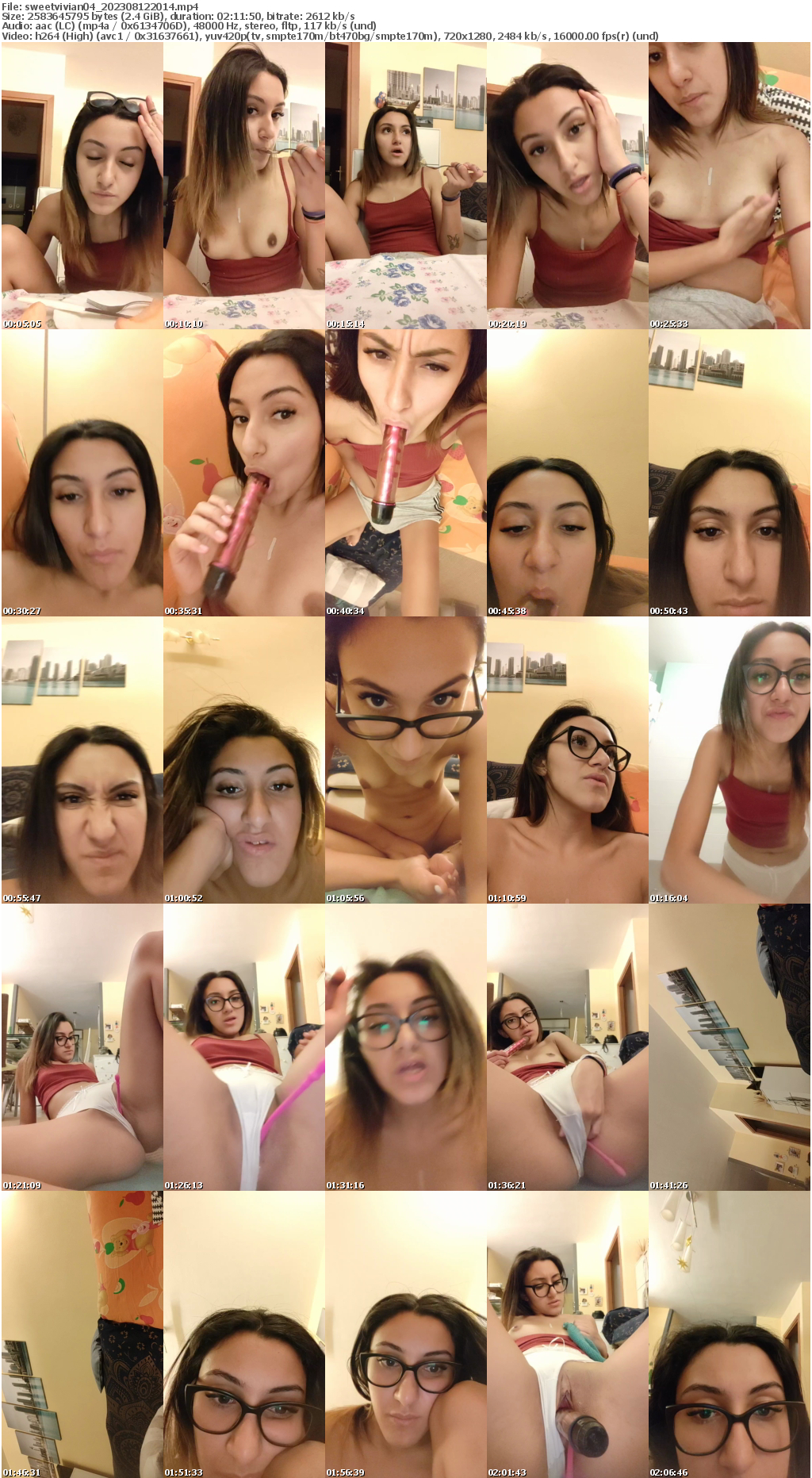 Preview thumb from sweetvivian04 on 2023-08-12 @ cam4
