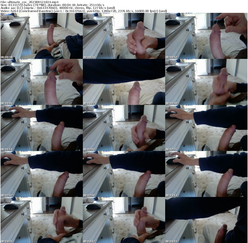 Preview thumb from ultimate_coc on 2023-08-12 @ cam4