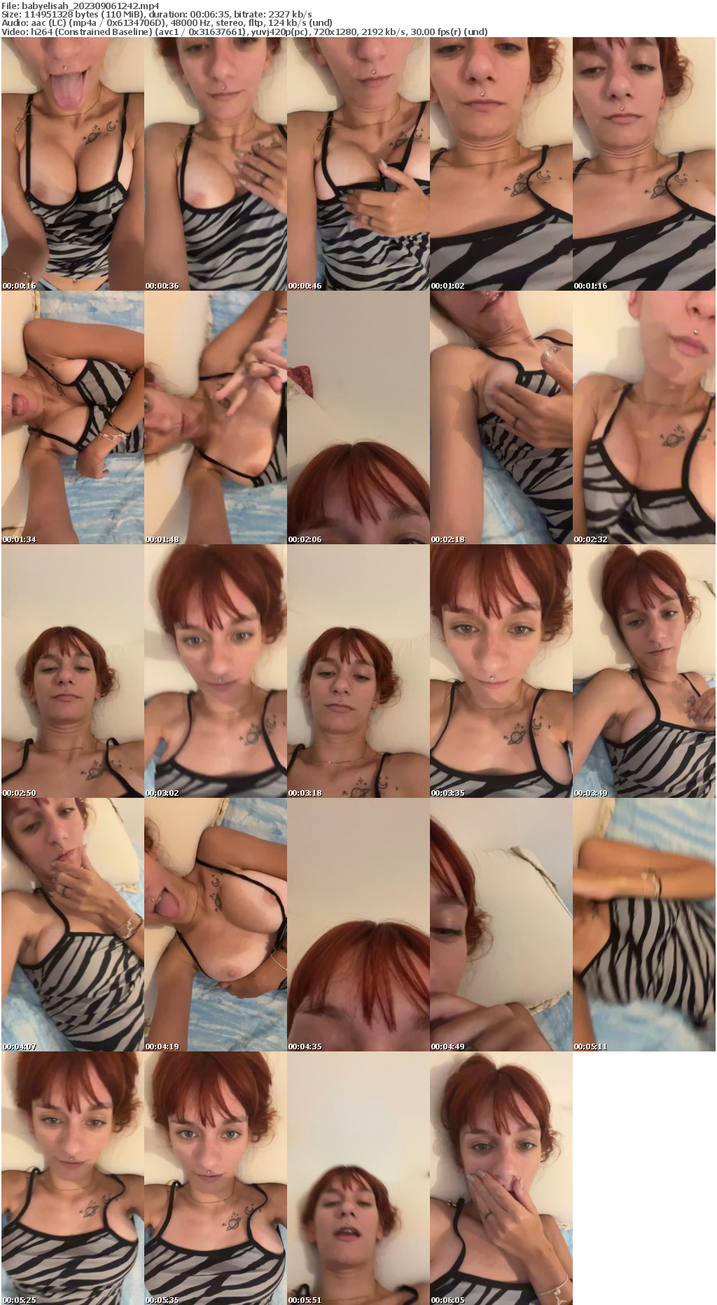 Preview thumb from babyelisah on 2023-09-06 @ cam4