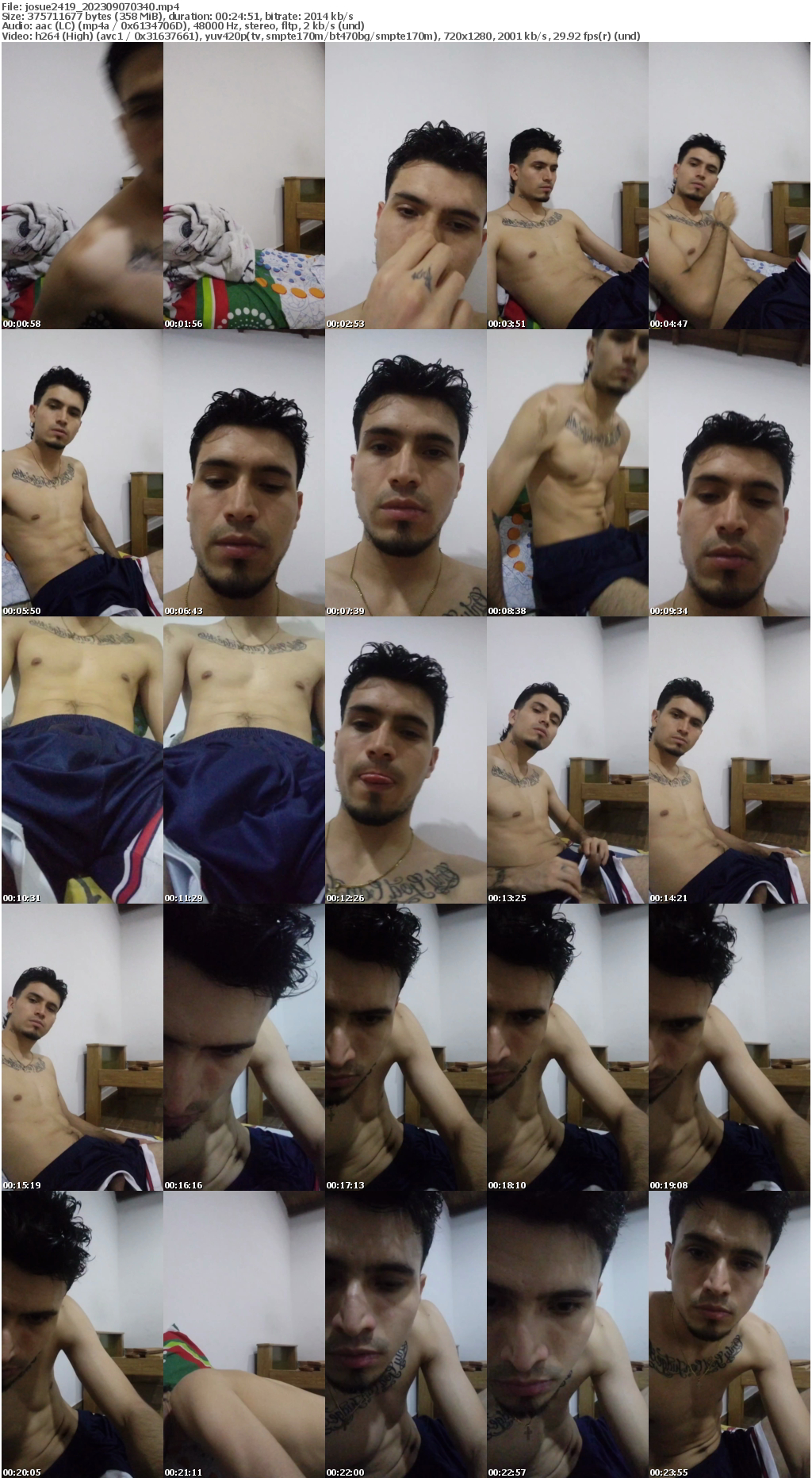 Preview thumb from josue2419 on 2023-09-07 @ cam4
