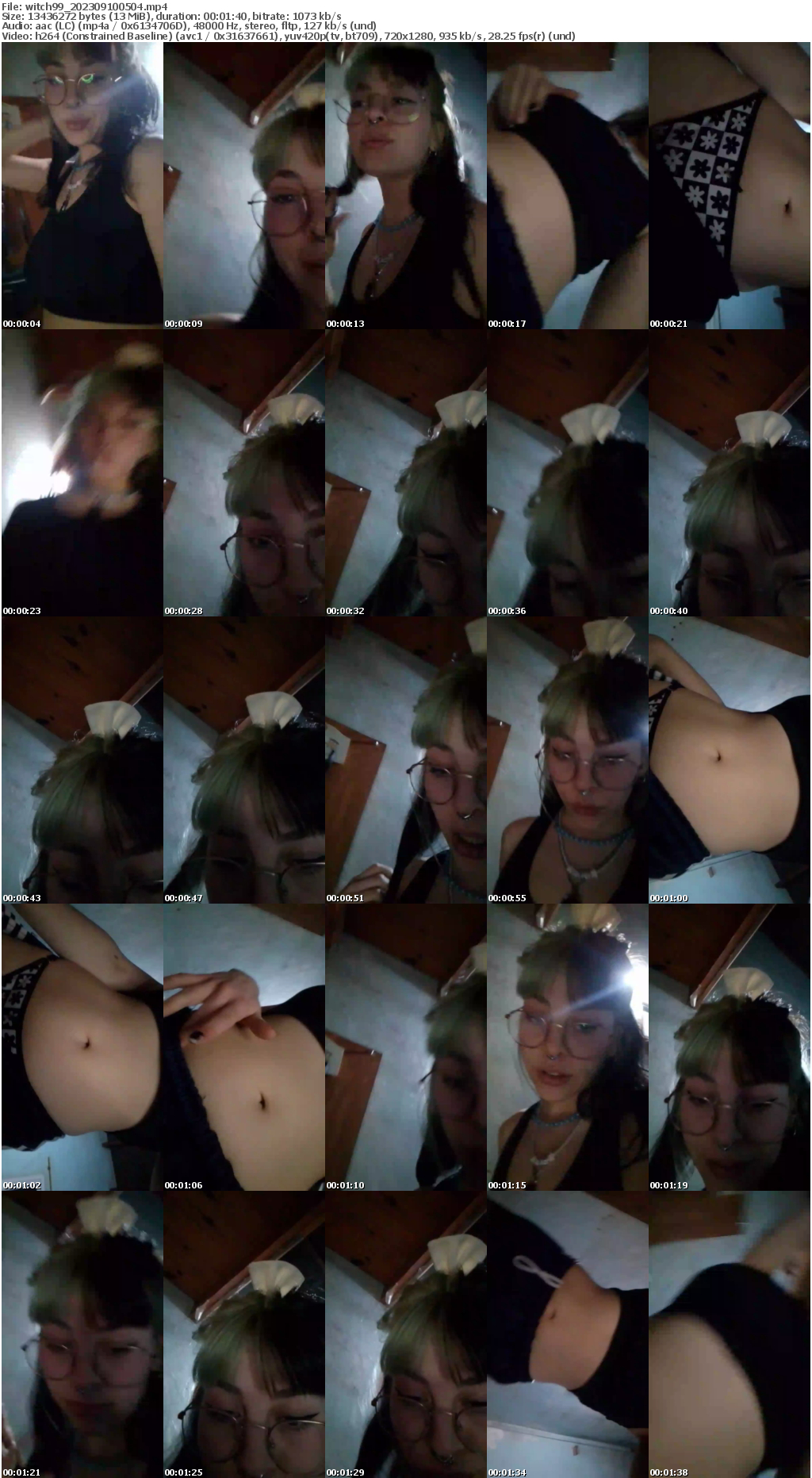 Preview thumb from witch99 on 2023-09-10 @ cam4