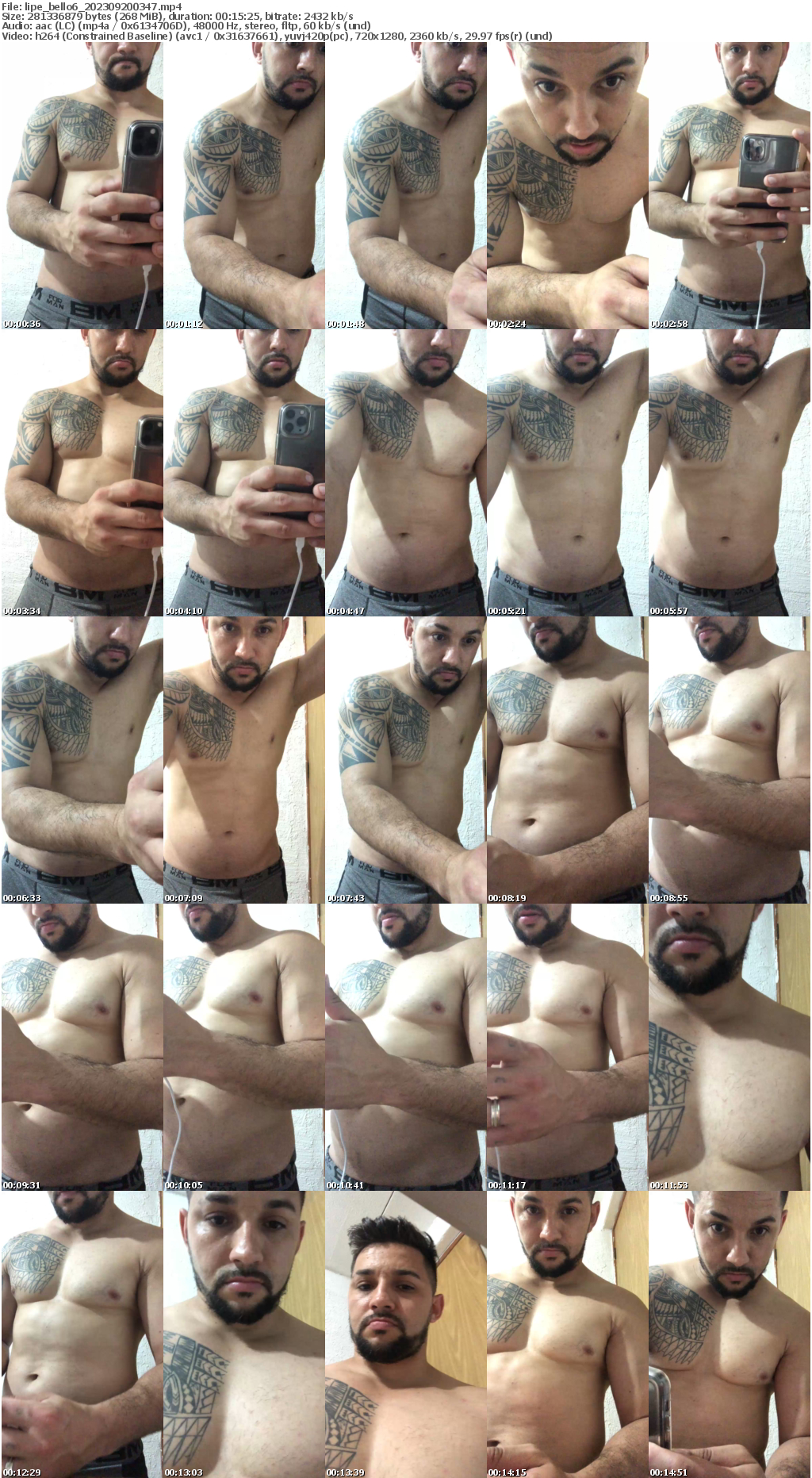Preview thumb from lipe_bello6 on 2023-09-20 @ cam4
