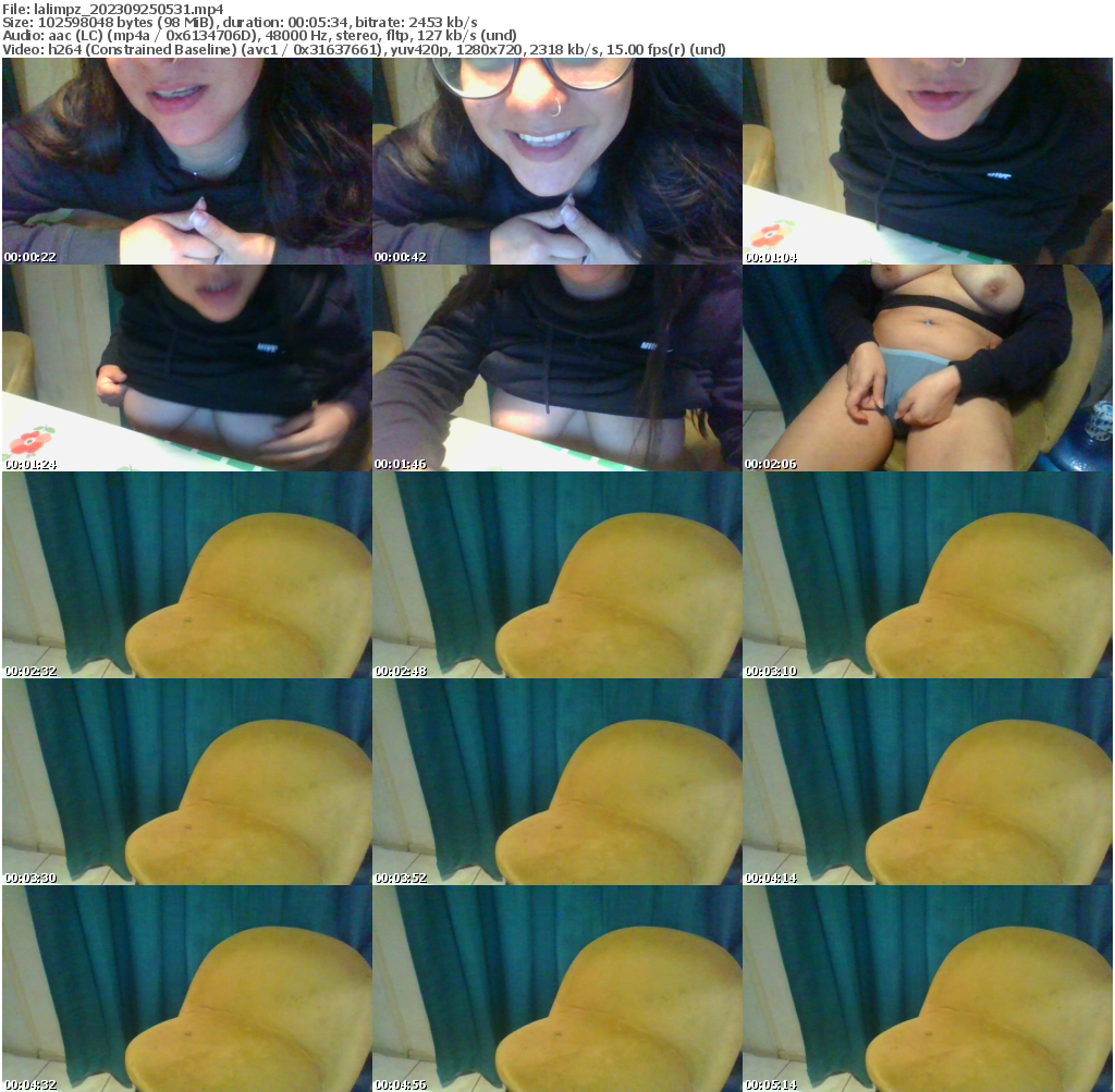 Preview thumb from lalimpz on 2023-09-25 @ cam4